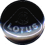 Black and silver badge