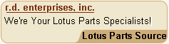 r.d. enterprises, ltd. - Lotus Parts Specialists